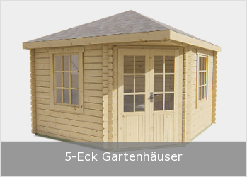 5-Eck Gartenhäuser