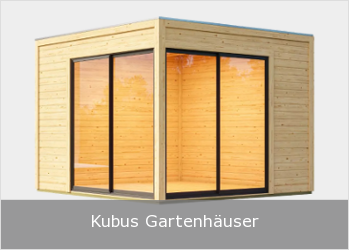 Kubus Gartenhäuser