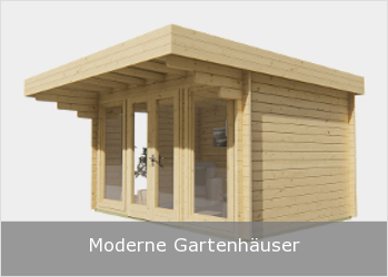 Moderne Gartenhäuser
