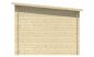 Preview: Ansicht Rechte Seite Gartenhaus Mila 28mm 290x260cm