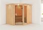 Preview: Karibu Systemsauna Fiona 3 | 231x196 cm | Wandstärke 68mm