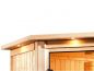 Preview: Karibu Systemsauna Fiona 3 | 231x196 cm | Wandstärke 68mm