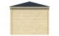 Preview: Ansicht Rechte Seite 5 Eck Gartenhaus Emma 40mm 302x302cm