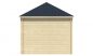 Preview: Ansicht Rechte Seite 5 Eck Gartenhaus Sigrid 28mm 440x300cm