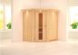 Preview: Karibu Systemsauna Taurin 170x151 cm | Wandstärke 68mm