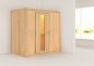 Preview: Karibu Systemsauna Variado 196x118 cm | Wandstärke 68mm