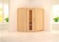 Preview: Karibu Systemsauna Tonja | 170 x151 cm | Wandstärke 68mm