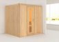 Preview: Karibu Systemsauna Daria | 196 x170 cm | Wandstärke 68mm
