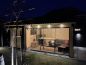 Preview: Detail Glasschiebewand von aussen