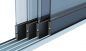 Preview: Glasschiebewand Bodenschiene
