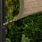 Preview: Nesling Coolfit Sonnensegel 3-Eck 500x500x500 cm Grau
