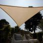 Preview: Nesling Coolfit Sonnensegel 3-Eck 360x360x360 cm Sand