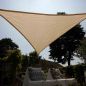 Preview: Nesling Coolfit Sonnensegel 3-Eck 500x500x500 cm Sand