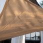 Preview: Nesling Coolfit Sonnensegel 3-Eck 500x500x500 cm Sand