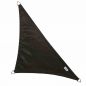 Preview: Nesling 90° Coolfit Sonnensegel 3-Eck 500x500x570 cm Schwarz