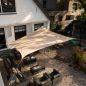 Preview: Nesling Coolfit Sonnensegel Quadrat 360x360x360x360 cm Sand