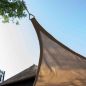 Preview: Nesling Coolfit Sonnensegel Quadrat 360x360x360x360 cm Sand