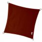 Preview: Nesling Coolfit Sonnensegel Quadrat 500x500x500x500 cm Terracotta