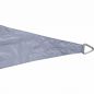 Preview: Nesling Dreamsail Sonnensegel 3-Eck Grau 500x500x500 cm Wasserdicht