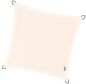 Preview: Nesling Dreamsail Sonnensegel Quadrat Creme 500x500x500x500 cm Wasserdicht