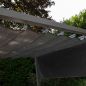 Preview: Nesling Coolfit Faltsonnensegel 200x500 cm Grau