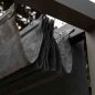 Preview: Nesling Coolfit Faltsonnensegel 370x370 cm Grau