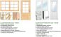 Preview: Fenster Gartenhaus Wochenendhaus Ardee 70mm 817x700cm