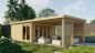Preview: Gartenhaus Casper 58mm 400x900cm