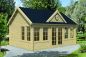 Preview: Gartenhaus Clockhouse 44mm 550x400cm