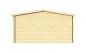 Preview: Ansicht Rechte Seite Gartenhaus Dianne 40mm 578x450cm