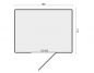Preview: Grundriss Gartenhaus Gerätehaus Vincent 16mm 187x122cm