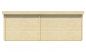 Preview: Ansicht Rechte Seite Gartenhaus Jutka 44mm 678x3678cm