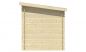 Preview: Ansicht Rechte Seite Gartenhaus Kris 28mm 290x200cm