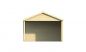 Preview: Ansicht Rechte Seite Gartenhaus Kwaspa 44mm 800x400cm