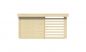Preview: Ansicht Linke Seite Gartenhaus Lilou 40mm 820x490cm