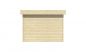 Preview: Ansicht Rechte Seite Gartenhaus Megamodern 28mm 575x300cm