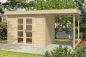 Preview: Gartenhaus Middelmodern 28mm 500x200cm