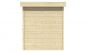 Preview: Ansicht Rechte Seite Gartenhaus Minimodern 28mm 300x200cm