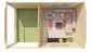 Preview: Draufsicht Gartenhaus Torkel 44mm 700x420cm