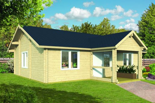 Wochenendhaus Finn 92mm 1040x978cm