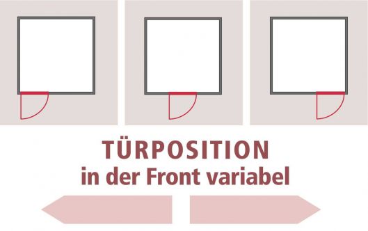 Karibu Systemsauna Daria | 196 x170 cm | Wandstärke 68mm