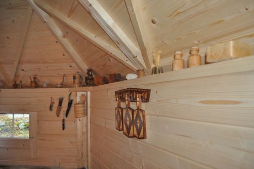 Grillkota Exklusiv 10qm, erhöhte Bauform