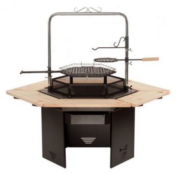 Grillkota Exklusiv 10qm, erhöhte Bauform