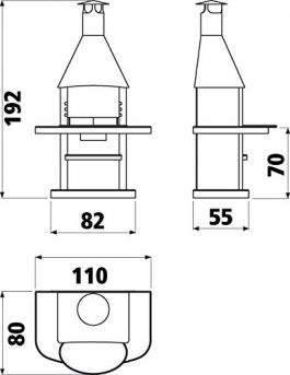 Grillkamin Ardea