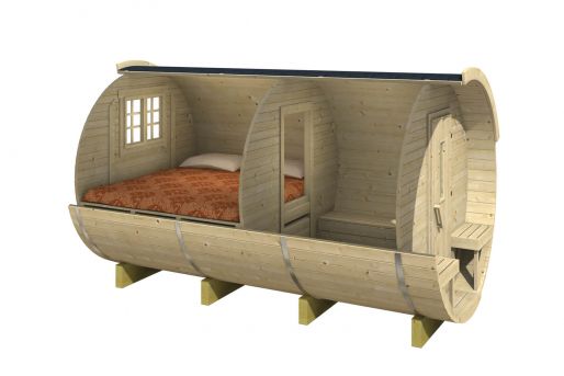 Innenansicht Campingfass Typ 330
