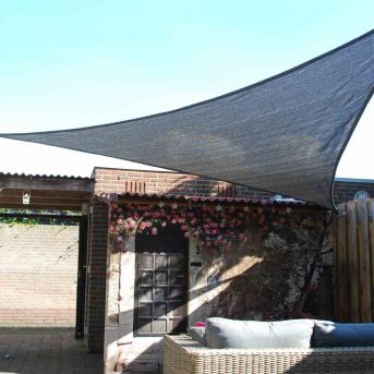 Nesling Coolfit Sonnensegel 3-Eck 500x500x500 cm Grau