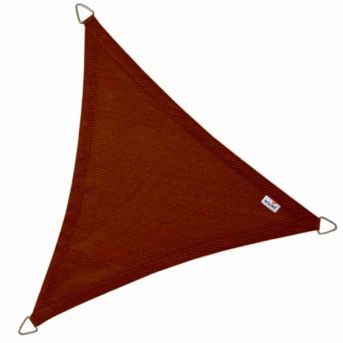 Nesling Coolfit Sonnensegel 3-Eck 360x360x360 cm Terracotta