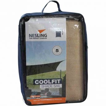 Nesling Coolfit Sonnensegel Rechteck 300x400 cm Sand
