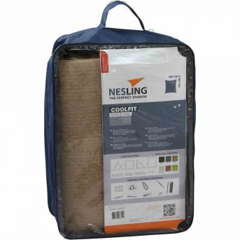 Nesling Coolfit Sonnensegel Rechteck 300x400 cm Sand