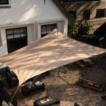 Nesling Coolfit Sonnensegel Rechteck 300x500 cm Sand